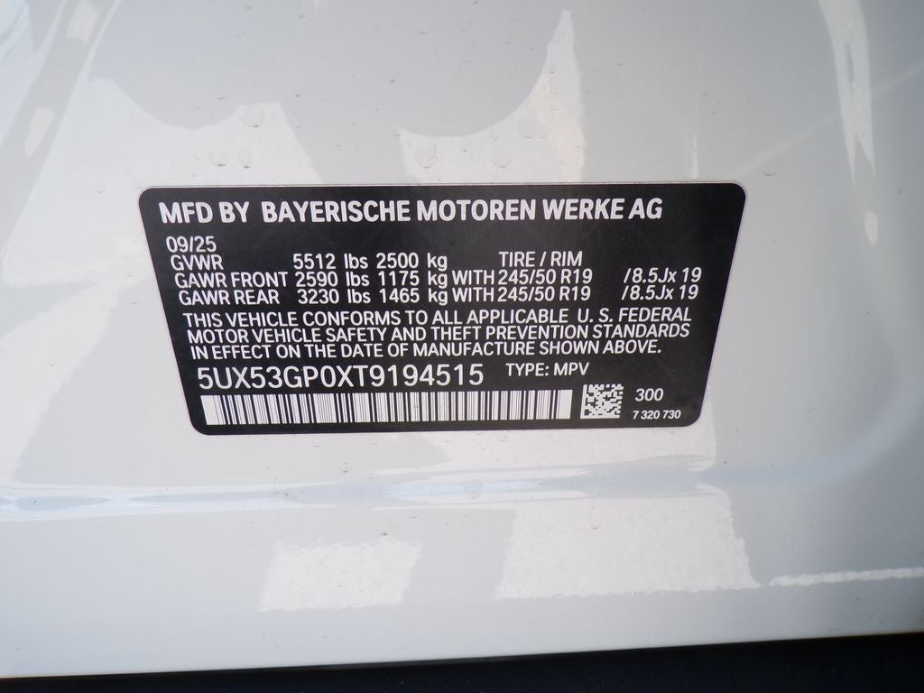 2026 BMW X3 30 xDrive